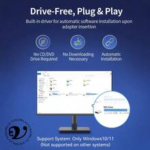 KZ WiFi 6 AX900 USB Adapter, Bluetooth 5.4, Dual-Band 2.4G 5G, 4 Antennas, WiFi6 USB Network Receiver, Plug And Play, Compatible With Windows 10/11 - Multicolor - View 10