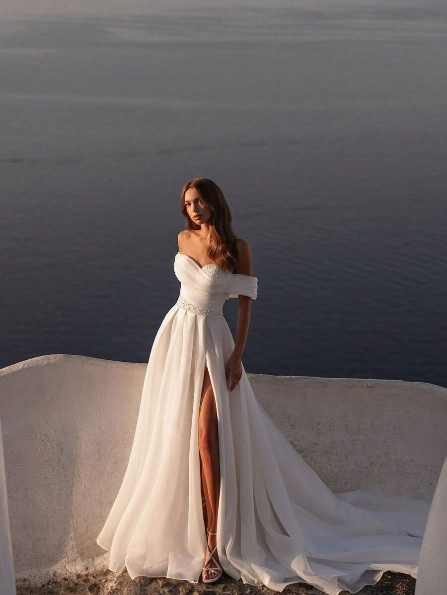 Wedding Dresses - 白色 - 查看 1