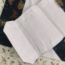 1 pieza Funda de libro de tela con mariposas negras y de colores en tamaño A5/A6, funda de libreta de lino hecha a mano, protector de planificador, para embellecer y proteger libretas y libros - Una pieza - Ver 5