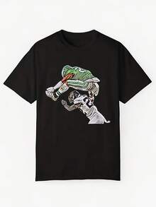 Saquon Barkley Hurdle Backwards Jump T Shirt, Kelly Green Jersey, , Philadelphia Football, Uni Comfy Shirsthetic Y3705K Style Summer Top, Loose Fitting T-Shirt For Outdoor, Home, Work Or Street Leisure, Soft And - hình dạng - Xem 1