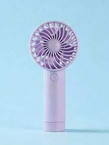 Mini Rechargeable Handheld Fan, 500mAh Battery, 3 Wind Speeds, Makeup Lash Dryer Fan, Suitable For Office, Commute, Vacation, Beach, Outdoor Use In Summer - Multicolor - View 14