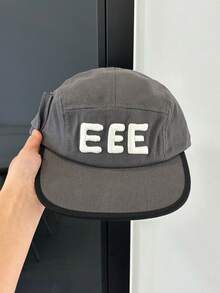 Niche Wide Brim Flat Brim Baseball Cap, New 3D Letter Embroidery Hip Hop Hat, Street Fashion Sun Hat For Women - A - View 6