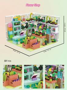 Đồ chơi xếp hình mini - Trang trí phòng bếp, phòng ngủ, phòng học, phòng khách | Xây dựng thế giới của riêng bạn với những khối xếp hình mini | Bộ khối xếp hình nhiều màu sắc dễ thương | Mô hình đồ chơi xếp hình sáng tạo có thể kết nối | Thích hợp để trang trí bàn làm việc văn phòng - Nhiều màu - Xem 9