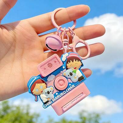 Llavero de la serie Time Stop de Rondosu, colgante de muñeca lindo e interesante, decoración de bolso para parejas, llavero de personaje de anime de alta calidad, regalo de cumpleaños, estilo Miniso, accesorio de juguete coleccionable