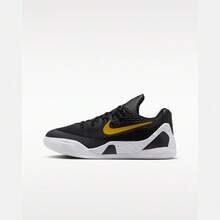 Nike Youth KOBE IX LOW EM (GS) Casual Shoes Low-Top Sports Shoes FV3607-003 - Black and White - View 1