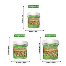 家具修补用木工胶，强力粘合剂，适用于实木及木制品，多用途家用木材填料 - 綠色 - 查看 8