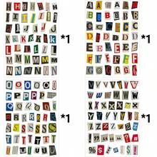 Magazine Letter Stickers Vintage Scrapbook Letters Stickers Small Ransom Alphabet Sticker For Scrapbooking Supplies Journaling Laptop Water Bottle DIY Crafts Gift Junk Journal - Letter-1 - View 11