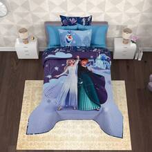 PROVIDENCIA Disney Frozen Queens Double Quilt - Violet Purple - View 2