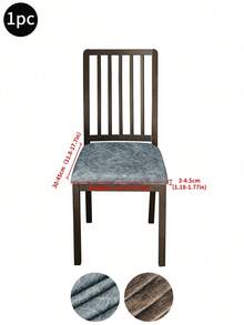 1/4/6pcs Elastic Waterproof Dining Chair Covers, Dust & Scratch Proof, Universal Chair Protector Slipcovers, Durable & Stylish Seat Covers - Multicolor - View 14