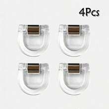 Adjustable Pant Leg Clips, Invisible Pant Length Adjuster, Pant Leg Fixers, Multi-Color Adjustable Clips. Foldable Cute Clips - Transparent - View 12