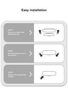 OLED/Lite Joystick Protective Cap, Football-Shaped Silicone Anti-Slip Protective Cap, Compatible With Joy-Con/Pro// Series Controllers - View 5