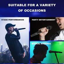 K-006 Wireless Microphone Transmitter & Receiver, XLR Microphone Wireless System, Rechargeable Wireless Microphone Adapter For Mixer, Dynamic Microphone, Electric Guitar Bass, Live Streaming Mixer, Equipped With Rechargeable Battery DC3.7V/200mAH - one-size - View 6