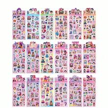 20张/包动漫魔女猎人全息贴纸，可爱少女文具DIY剪贴簿用品，小礼物 - 彩色 - 查看 2