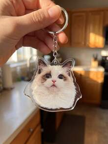 1 Móc khóa ảnh acrylic tùy chỉnh, Móc khóa cá nhân hóa, Móc khóa ảnh da cá nhân hóa, Móc khóa ảnh theo yêu cầu, Quà tặng sinh nhật, Quà tặng kỷ niệm, Quà tặng ngày Valentine, Quà tặng ngày của Cha, Quà tặng ngày của Mẹ, Quà tặng cho người yêu (chó, mèo). - phong cách A - Xem 7