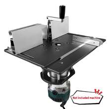 Aluminum Router Lift Jig & Plate Kit For Woodworking - Effortless & Precise Milling Cutter Height Adjustment For Router Table - A - View 5