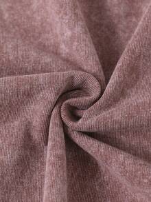 Men's Printed Vintage Washed Vest, Loose Fit, Casual Street Style, A Must-Have Item For Street Wear And The Gym. - 咖啡色 - 查看 5