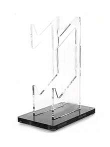 1 Set Transparent Acrylic Headphone Hanger Detachable Desktop Storage Rack Holder For Phone, Switch, PS Game Controller Back To School Desktop Accessory - View 11