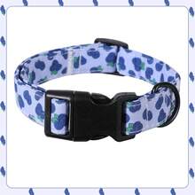 1pc Adjustable Blueberry Theme Polyester Dog Collar With Fruit Pattern Print - Suitable For Small To Large Pets Comfortable Wear, Dog Regular Collar - Mixed color - View 8