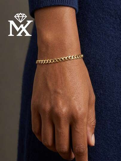 SYMFNY 1 chiếc vòng tay bằng bạc sterling 925 nguyên chất, thiết kế mắt xích cắt kim cương độc đáo, trang sức tuyệt đẹp, món quà tốt nhất cho ngày kỷ niệm.