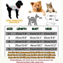 Dog Shirt, Soft Cute Dino Print Dogs T Shirts, Lightweight Doggie Tank Top Cat Clothes, Sleeveless Dog Shirt For Small Dogs, Stretchy Pet Vest - Multicolor - View 5