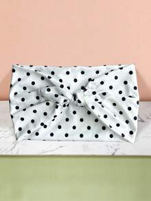 1条全新纯色蝴蝶结波点宽发带，适合日常、节日、运动等场合，防滑透气，弹性运动发带，日常及节日礼物，夏季发饰，沙滩发带，度假吸汗带 - 彩色 - 查看 14