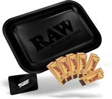 RAW Matte Black Tray Small 108" X 68" + RAW Original Roll-Up Tips (6 Pack) - 白色 - 查看 1