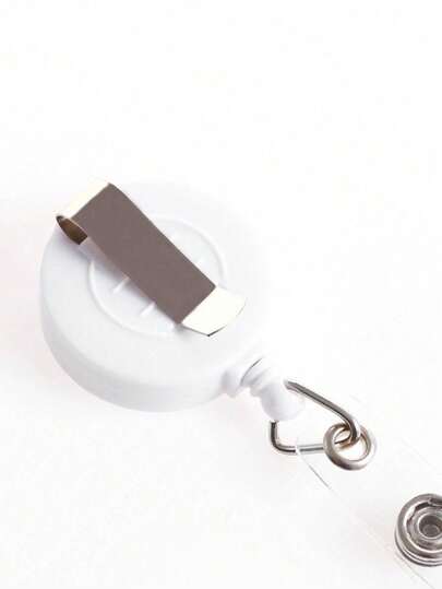 1pc Color Sliding Id Badge Card Holder With Nurse Badge Reel Retractable,Cute Badge Reel Flower Charm,Hard Plastic Badge Holder For Office,School Id,Credit,Proximity Key Card,Driver'S License And Pass,Best Great For Doctor,Nurse,Teacher,Student,Office Worker,For Ramadan, Eid Al-Fitr, Valentine'S Day, Mother'S Day, And Thanksgiving.Back-To-School Gifts