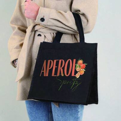 حقيبة كتف نسائية من الكتان الأسود، سعة كبيرة ناعمة، مناسبة للتنقل والسفر والاستخدام اليومي، حقيبة كتف خفيفة الوزن، مناسبة للتسوق والتنقل والسفر، هدية عيد الأم، هدية عيد الفصح