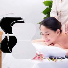 Miếng dán điện cực TENS, miếng dán EMS tự dính dùng cho máy kích thích cơ điện EMS, máy mát-xa, đầu nối chân 2.0mm, dây dẫn, vải không dệt, miếng vá thay thế. - trắng - Xem 6