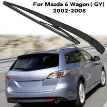 Cần gạt mưa kính chắn gió phía sau xe Mazda6 Wagon (Model: GY) 2002-2008, phụ tùng ô tô thay thế chất lượng cao. - 1 bộ - Xem 1