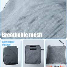 Baby Stroller Sun Shade, High View Baby Stroller Sun Protection Cover - Dark Grey - View 6