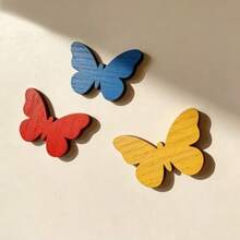 Decoración de pared de mariposa de acrílico estilo nórdico para habitación, decoración del hogar, fondo de fotografía - A - Ver 6