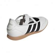 Adidas Barreda Mary Jane Girls' Grade School Casual Sneakers - Core Black/Core White/Silver Met - 查看 3