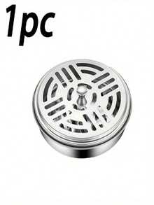 Portable Stainless Steel Mosquito Coil Holder With Lid, Flame Resistant And Heat-Resistant Incense Burner Tray Stand, Suitable For Home And Outdoor Use. - A - View 14