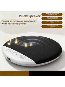 Pillow Speaker | Mini Bone Conduction Wireless Sleep Aid With Stereo Bass, White Noise, Volume Control And Auto-Off, Helps You Sleep Deeply - View 11