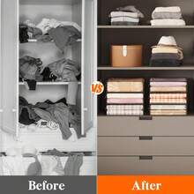 Lifewit 14L Clear Sheet Storage Bags With Zipper 3 Pack, Plastic Sweater Storage Bins For Clothing, Vinyl Foldable Clothes Containers Organizers For Closet, Blankets, Bedding 15.7 X 13.8 X 3.9 Inch - ColorA - 查看 8