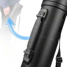 Crystals Extendable Portfolio Tube Storage Box With Carry Handle & Strap – Small Drawing Poster Print Holder - 11 CM - View 4