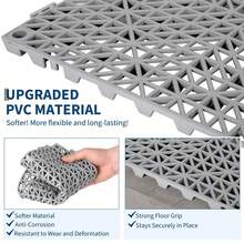 Interlocking Floor Mats - Grey - View 3