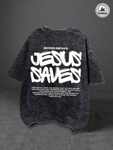 Áo thun nam Hemo, kiểu dáng đường phố, chất liệu hơi co giãn, dáng ôm, màu đen bạc, cổ tròn, tay ngắn, thích hợp mặc hàng ngày. - màu đen - Xem 1