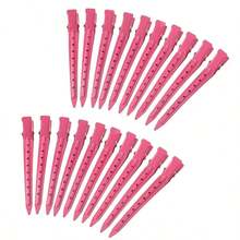 10pcs/20pcs/30pcs/50pcs Women Elegant Y2K Hollow Out Alloy Hair Clips, Purple, 8.8cm/3.46in, Suitable For Daily And Commute Women Hair Accessories Elegant Claw Clips - 銀色 - 查看 9