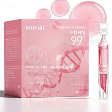 99% Salmon DNA PDRN Anti-Aging Ampoule Serum | 30pcs*0.05fl.Oz With Collagen & Hyaluronic Acid | Firming Moisturizing Korean Skincare - 30 件 - 查看 1