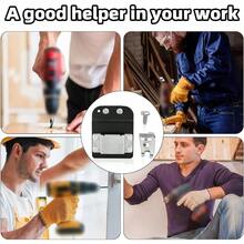 Drill Holder Clip Belt, Quick Grab Tape Measure Belt Clip Compatible With Impact Driver Nailer High-Altitude Work Fits Up To 2in/5.08cm Tools - Style 3 - View 6