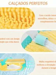 Saco para Lavar Tênis na Máquina Bolsa Protetora Lavagem - Multicolorido - Visão 5