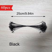 Avlcoaky 60pcs/ Set Steel Wire Sea Fishing Leader Line - Multicolor - View 14