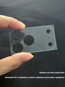 Hydrogel Mobile Phone Screen Protector 2pcs High-Definition Smooth Lens Protective Film, Made Of Soft Film Material, Self-Healing No Scratches, Protects Against Sharp Objects, Water, And Grease Residue, Gift For Friends, Rounded Smooth Feel, Non-Irritating, Easy Installation, Compatible With IPhone 17 ProMax/17 Pro And Other Series, Mother's Day Gift Birthday Anniversary - Clear - View 3