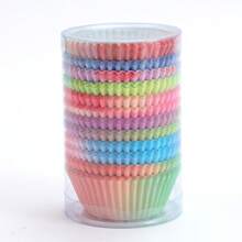 Mix Color Christmas Muffin Cupcake Paper Cups Greaseproof Paper Cupcake Liner Baking Muffin Box Cup Case Birthday Party Tray Cake Decorating Tools - View 8