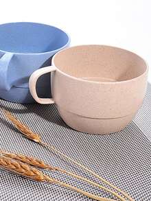 Cốc sữa rơm lúa mì, cốc cà phê, cốc sữa ăn sáng, cốc trà chiều, cốc nước tối giản dành cho cặp đôi. - Nhiều màu - Xem 9