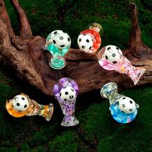 FIFA 1 件世界杯奖杯造型亚克力油画流沙钥匙扣包挂件，采用高透明亚克力材质，饰以精致的流沙亮片设计，摇晃时流沙会梦幻般流动，引人注目。 - 金盃 - 查看 1