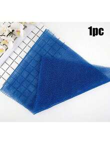 African Mesh Exfoliating Back Long Net Bath Scrub Towel Set,Double-Sided For Gentle,Rough Exfoliation, Effective Body Scrub, Back Scrubber For Shower Use,Premium Mesh Material, Convenient Strap Towel Design, Loofah Towel, Body Sponge For Smooth Skin,Great For Daily Use(Blue, Purple) - Multicolor - View 2
