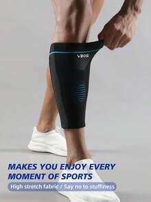 VBOSI 1 Piece Breathable Compression Calf Sleeves For Football & Basketball Men & Women - View 3